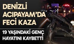Acıpayam'da feci kaza! 1 ölü...