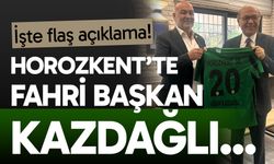 Prof. Dr. Hasan Kazdağlı Horozkentspor’un fahri başkanı oldu