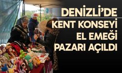 Kent Konseyi El Emeği Pazarı açıldı