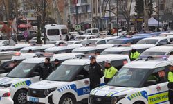 Kütahya'da emniyet ve jandarma teşkilatlarına 78 araç tahsis edildi