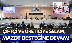 Çiftçi ve üreticiye selam,  Mazot desteğine devam!