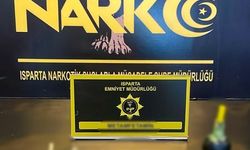 Isparta’da uyuşturucu operasyonu