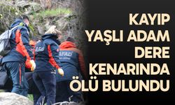 Kayıp Alzheimer hastası yaşlı adam dere kenarında ölü bulundu