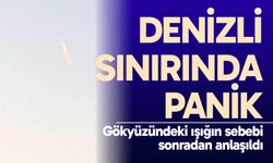 Gökyüzündeki bilinmeyen ışık paniğe neden oldu