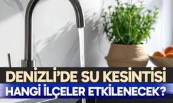 Denizli'de su kesintisi – 17 Aralık 2025