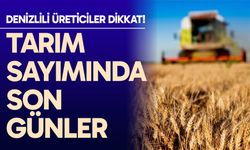 Tarım sayımında son günler