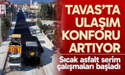 Tavas’ta ulaşım konforu artıyor