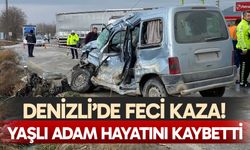 Denizli'de feci kaza! 1 ölü