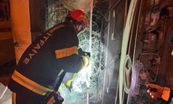 Sarayköy’de tır devrildi