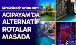 Acıpayam’da alternatif rotalar masada