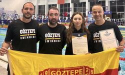 Milli yüzücü Derin Akar, 11 yıllık Türkiye rekorunu kırdı