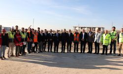 Vali Coşkun, Denizli OSB’nin yeni arıtma tesisi şantiyesini inceledi