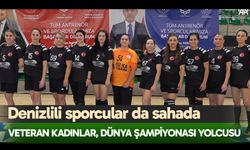 Veteran kadın hentbolcular, hemcinslerine örnek olmak için sahada ter döküyor