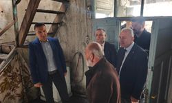 Halit Amca'ya kaymakam ve başkandan yardım eli