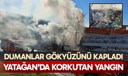 Yatağan’da korkutan yangın