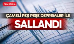 Çameli peş peşe depremler ile sallandı