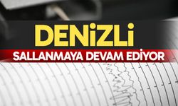 Denizli sallanmaya devam ediyor
