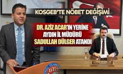 KOSGEB’te nöbet değişimi