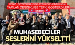 Muhasebeciler seslerini yükseltti