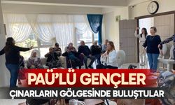 PAÜ’lü gençler çınarların gölgesinde buluştular