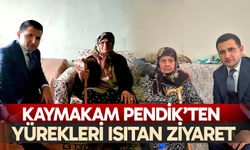 Kaymakam Pendik’ten yürekleri ısıtan ziyaret