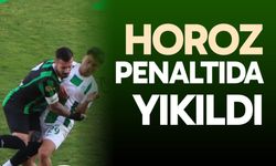Horoz penaltıda yıkıldı