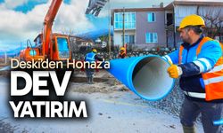 Büyükşehir Deski’den Honaz’a 32 milyon TL’lik yatırım