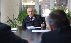 Çameli Belediye Başkanı Cengiz Arslan, muhtarlarla bir araya geldi