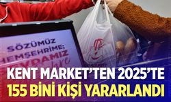 Kent Market’ten 2025’te 155 bini aşkın vatandaş yararlandı