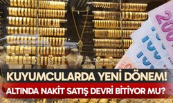 Kuyumcularda yeni dönem! Altında nakit satış devri bitiyor mu?