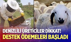 Denizlili üreticiler dikkat!