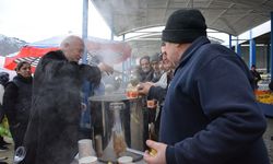 Babadağ’da soğuğa sıcak bir mola