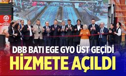 DBB Batı Ege GYO Yaya Üst Geçidi hizmete açıldı