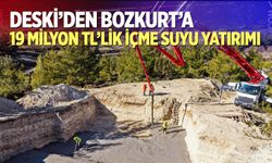DESKİ’den Bozkurt’a 19 milyon TL’lik içme suyu yatırımı
