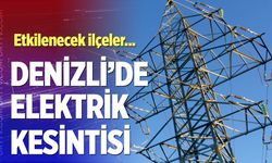 Denizli elektrik kesintisi… 24 Ocak 2026