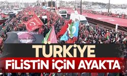 Türkiye, Filistin için ayakta