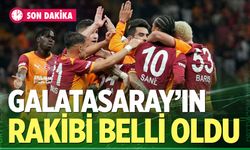 Galatasaray, UEFA Şampiyonlar Ligi'nde rakibi belli oldu