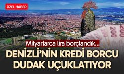 Denizlililer bankalara ne kadar borçlu? İşte dudak uçuklatan rakam…