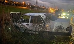 İki otomobilin karıştığı kazada 1 kişi yaralandı