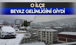 Denizli Kale'de kar yağışı etkili oldu...
