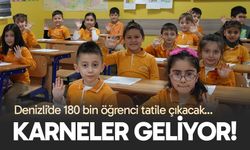 Denizli’de 180 bin öğrenci karne sevinci yaşayacak! Yarıyıl tatili ne zaman bitecek, okullar ne zaman açılacak?