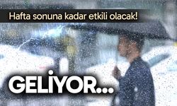 Denizli'de hava durumu nasıl olacak? Yağışlı hava geliyor…