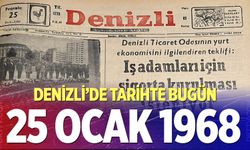 Denizli’de Tarihte Bugün – 25 Ocak 1968