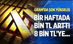 Gram altın 8 bin TL'ye dayandı! Piyasalar yangın yeri...