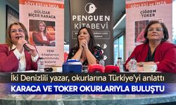 Karaca ve Toker okurlarıyla Denizli’de buluştu