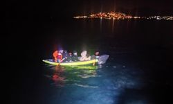 Muğla’nın Bodrum ilçesinde Yunan adalarına kanoyla kaçarken yakalandılar