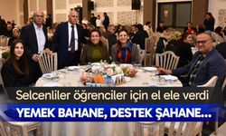 Selcenliler öğrenciler için el ele verdi