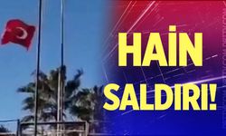 Türk Bayrağı'mıza yapılan hain saldırıya tepkiler...