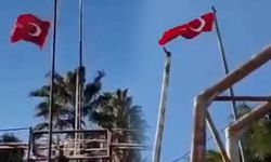 Türk Bayrağı'mıza yapılan hain saldırıya tepkiler...