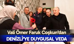 Vali Ömer Faruk Coşkun’dan Denizli’ye duygusal veda